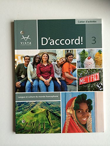 Beispielbild fr D'Accord 3 Cahier d'Activites (D'Accord 3) zum Verkauf von SecondSale