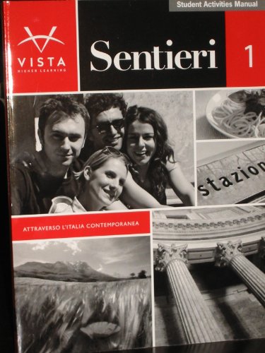 Stock image for Sentieri 1, Student Activities Manual (1) for sale by ThriftBooks-Dallas