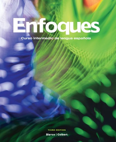 Stock image for Enfoques : Curso Intermedio de Lengua Espanola for sale by Better World Books
