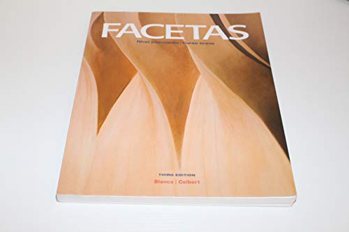 9781605768755: Facetas Third Edition (Text Only): Nivel Intermedio Curso Breve