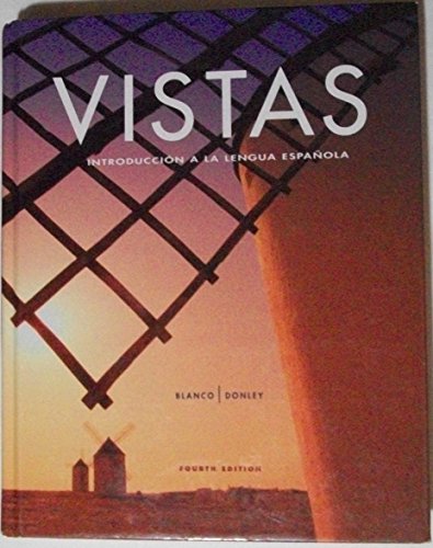9781605768816: Vistas Introduccion A La Lengua Espanola, Student Edition, 9781605768816, 1605768812, 2012