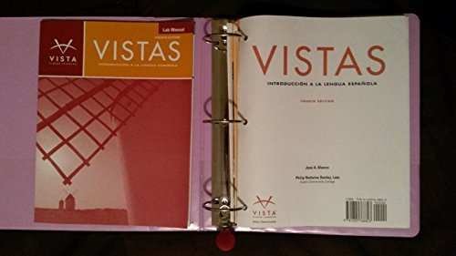 Stock image for Vistas: Introduccion A La Lengua Espanola (Loose Leaf) for sale by BookHolders