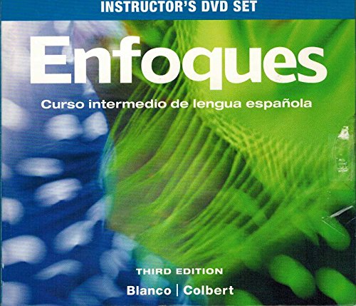 Stock image for Enfoques 3rd Edition (Instructors Resource Cd and DVD Set) (Curso Intermedio De Lengua Espanola Tercera Edicion ) for sale by Buyback Express