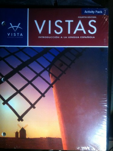 Stock image for Vistas 4e Activity Pack for sale by Better World Books