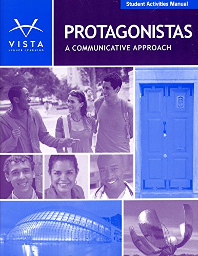 9781605769790: Title: PROTAGONISTAS STUDENT ACTIVITIES MANUAL