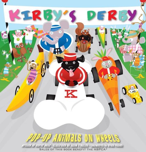 Beispielbild fr Kirby's Derby: Pop-Up Animals on Wheels zum Verkauf von Royal Oak Bookshop
