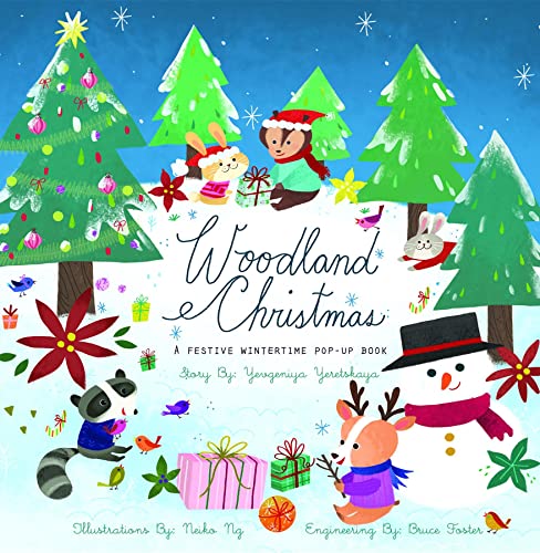 Beispielbild fr Woodland Christmas: A Festive Wintertime Pop-Up Book zum Verkauf von HPB-Ruby