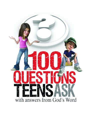Beispielbild fr 100 Questions Teens Ask zum Verkauf von Wonder Book