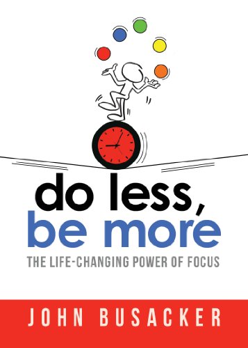 Imagen de archivo de Do Less Be More The Power of L a la venta por SecondSale