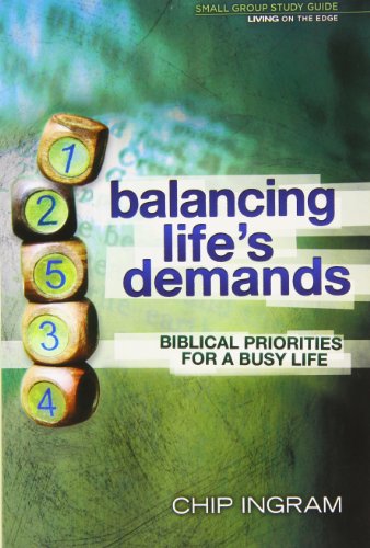 Beispielbild fr Balancing Life's Demands Study Guide: Biblical Priorities for a Busy Life zum Verkauf von Buchpark