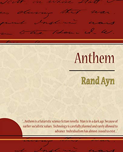Imagen de archivo de Anthem a la venta por Chiron Media