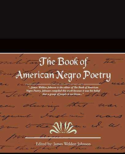 Imagen de archivo de The Book of American Negro Poetry a la venta por Russell Books