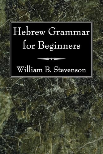 9781606081013: Hebrew Grammar for Beginners