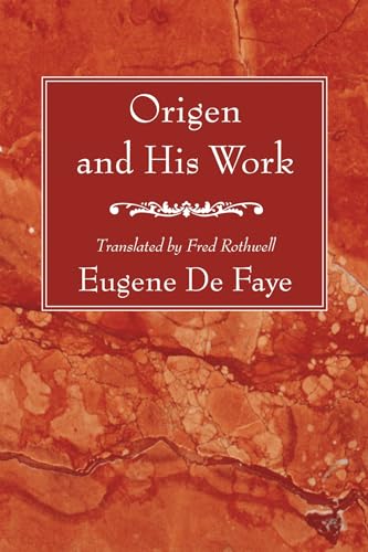 9781606082782: Origen and His Work