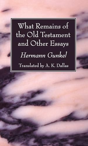 Stock image for What Remains of the Old Testament and Other Essays for sale by Chiron Media