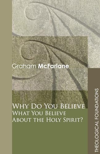 Stock image for Why Do You Believe What You Believe About the Holy Spirit? (Theological Foundations) for sale by HPB-Red