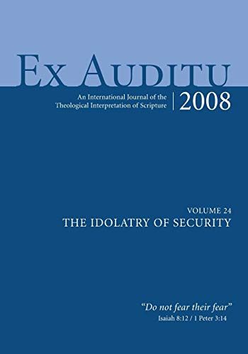 Stock image for Ex Auditu: An International Journal of Theological Interpretation of Scripture for sale by MyLibraryMarket