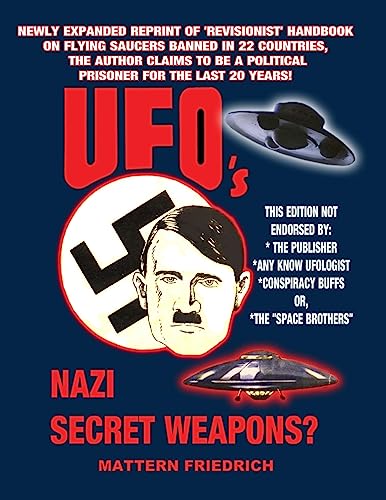 Beispielbild fr Ufo's Nazi Secret Weapons? zum Verkauf von Better World Books: West