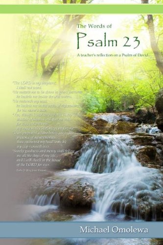 9781606152270: The Words of Psalm 23: A Teacher's Reflection on a Psalm of David
