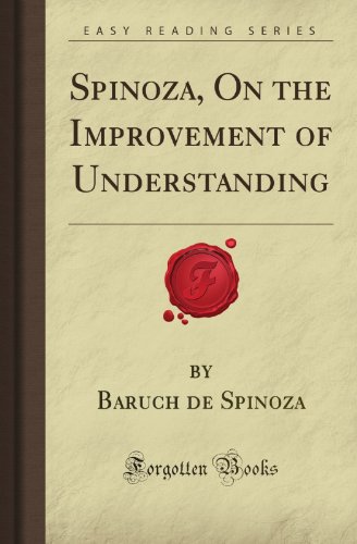 Stock image for Spinoza, On the Improvement of Understanding (Forgotten Books) for sale by Better World Books: West