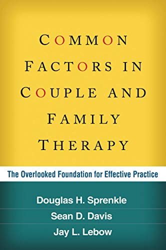 Beispielbild fr Common Factors in Couple and Family Therapy: The Overlooked Foundation for Effective Practice zum Verkauf von BooksRun