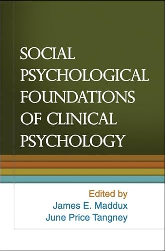 Stock image for Social Psychological Foundations of Clinical Psychology for sale by medimops