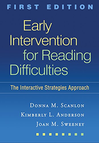 Stock image for Early Intervention for Reading Difficulties : The Interactive Strategies Approach for sale by Better World Books