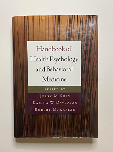 Stock image for Handbook of Health Psychology and Behavioral Medicine for sale by Better World Books
