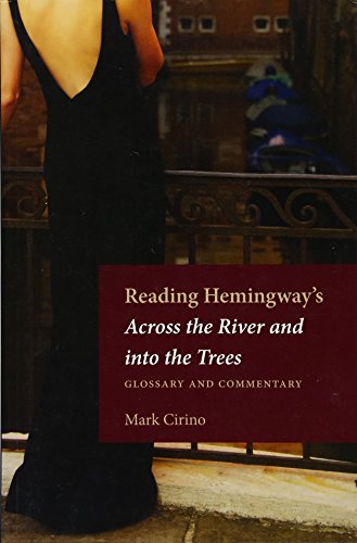 Stock image for Reading Hemingway's Across the River and Into the Trees for sale by Blackwell's