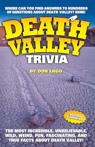 Beispielbild fr Death Valley Trivia zum Verkauf von BooksRun