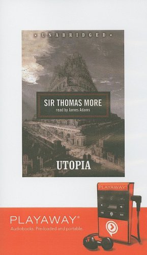 Beispielbild fr Utopia (Playaway Adult Fiction) zum Verkauf von The Yard Sale Store