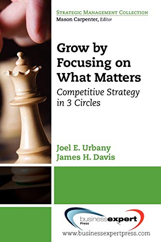 Beispielbild fr Grow by Focusing on What Matters: Competitive Strategy in 3-circles (Strategic Management Collection) zum Verkauf von SecondSale