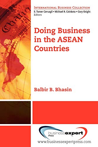 Stock image for Doing Business in the Asean Countries (International Business Collection) for sale by Ergodebooks