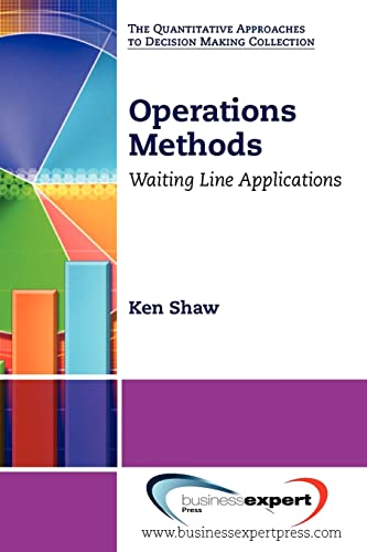 Stock image for Operations Methods: Waiting Line Applications for sale by Chiron Media