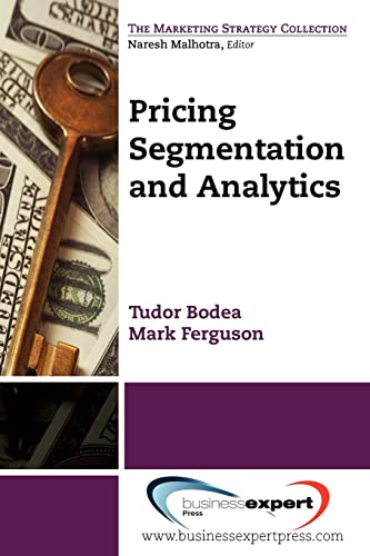 Stock image for Pricing: Segmentation and Analytics (Marketing Strategy Collection) for sale by HPB-Diamond