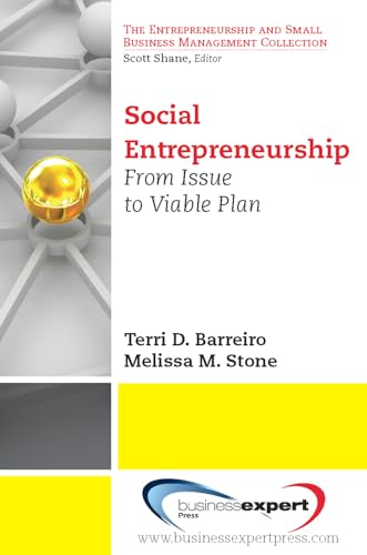 Imagen de archivo de Social Entrepreneurship: From Issue to Viable Plan (Small Business Management and Entrepreneurship) a la venta por Goodwill