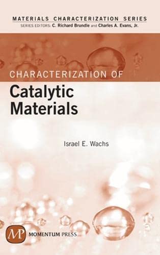 9781606501849: Characterization of Catalytic Materials (Materials Characterization Series) (AGENCY/DISTRIBUTED)