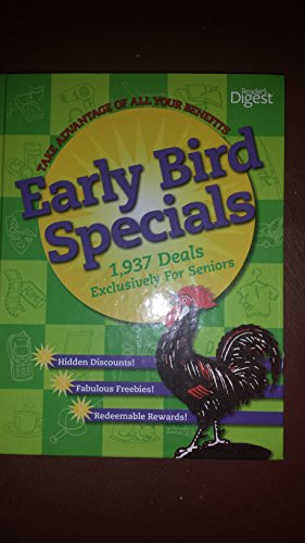 Early Bird Specials : 1937 Deals Exclusively for Seniors