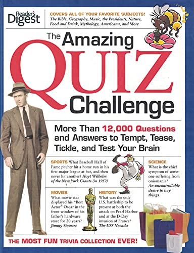 Stock image for The Amazing Quiz Challenge for sale by SecondSale