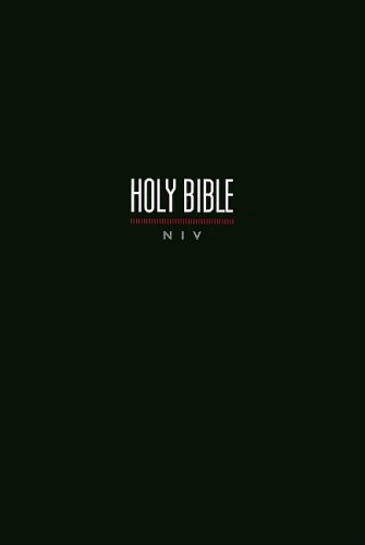 Beispielbild fr Holy Bible: New International Version, Black zum Verkauf von Once Upon A Time Books