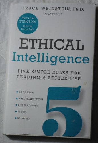 Beispielbild fr Ethical Intelligence zum Verkauf von Better World Books