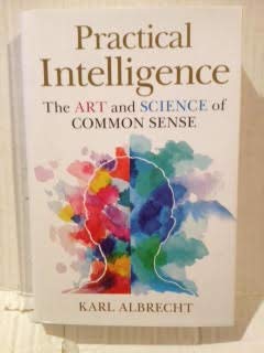 Beispielbild fr practical intelligence, the art and science of common sense zum Verkauf von Wonder Book