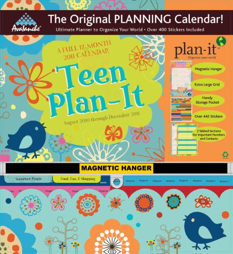 9781606771716: Teen Plan-it August 2010 Through December 2011 Calendar