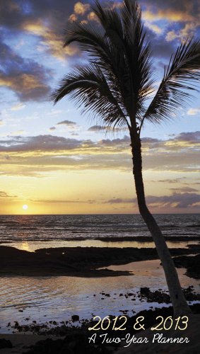 Imagen de archivo de 2012 Tropical Sunset Two Year Planner calendar a la venta por Once Upon A Time Books