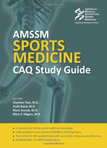 Imagen de archivo de AMSSM Sports Medicine CAQ Study Guide a la venta por Books of the Smoky Mountains