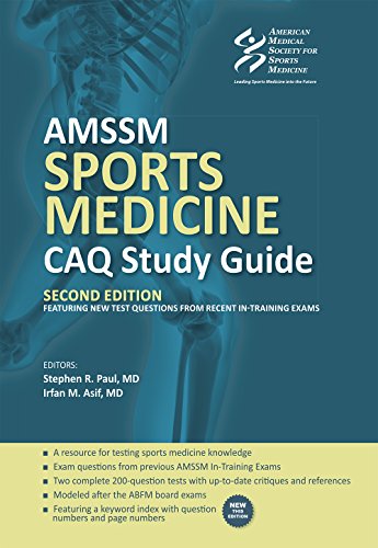 Imagen de archivo de AMSSM Sports Medicine CAQ Study Guide (Second Edition) a la venta por HPB-Red