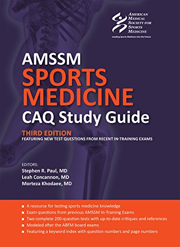 Imagen de archivo de AMSSM Sports Medicine CAQ Study Guide (Third Edition) a la venta por SecondSale