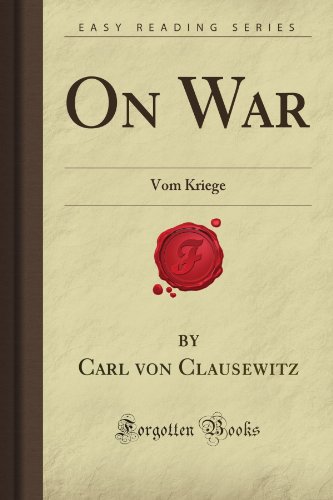 Beispielbild für On War: Vom Kriege (Forgotten Books) zum Verkauf von Revaluation Books