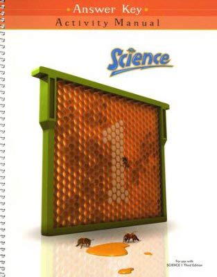 Beispielbild fr Science 1 Activity Manual Teacher's Edition 3rd Edition zum Verkauf von SecondSale