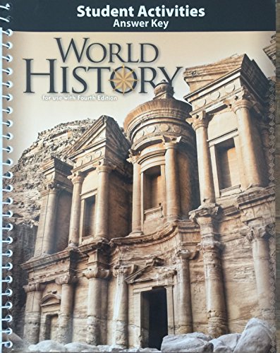 Imagen de archivo de World History Student Activity Manual Answer Key 4th Edition a la venta por ThriftBooks-Atlanta